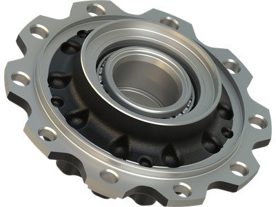 Rear Wheel Hub Assembly