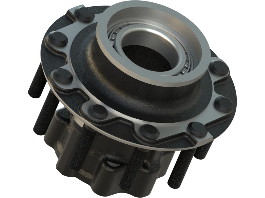 R 08.03 100017, GUNITE wheel-end component by Rastgar Engineering