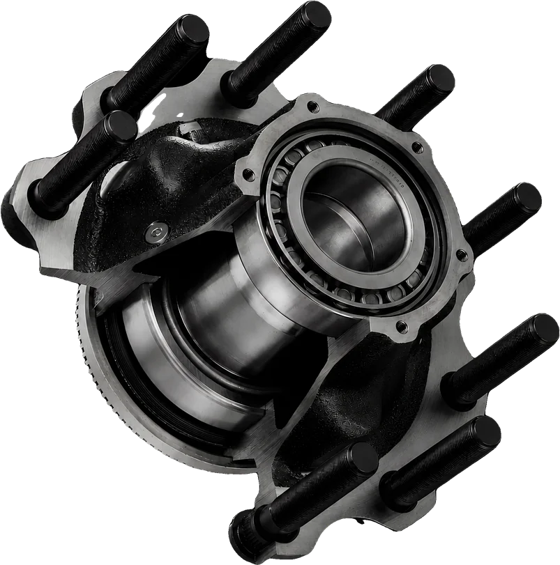 EnduraSet pre-adjusted wheel hub assembly, cutaway view