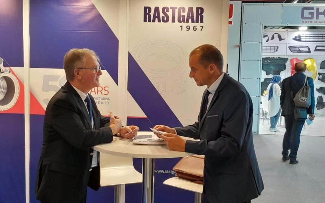 The Rastgar team meeting visitors at Automechanika Frankfurt 2024