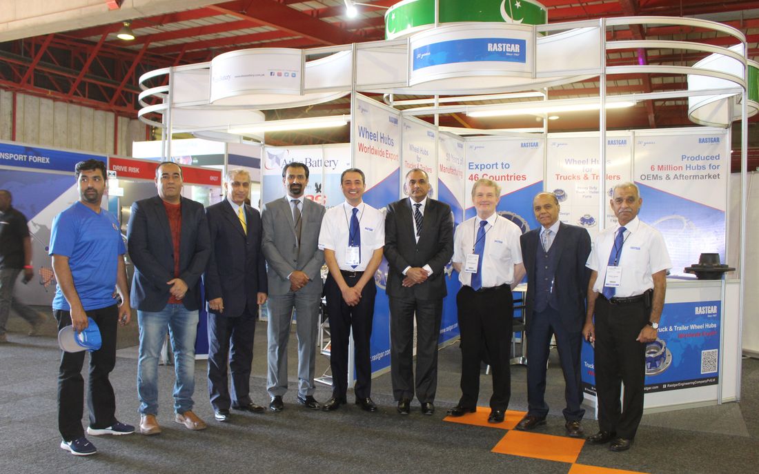 Rastgar Engineering team at Automechanika South Africa 2017, Johannesburg